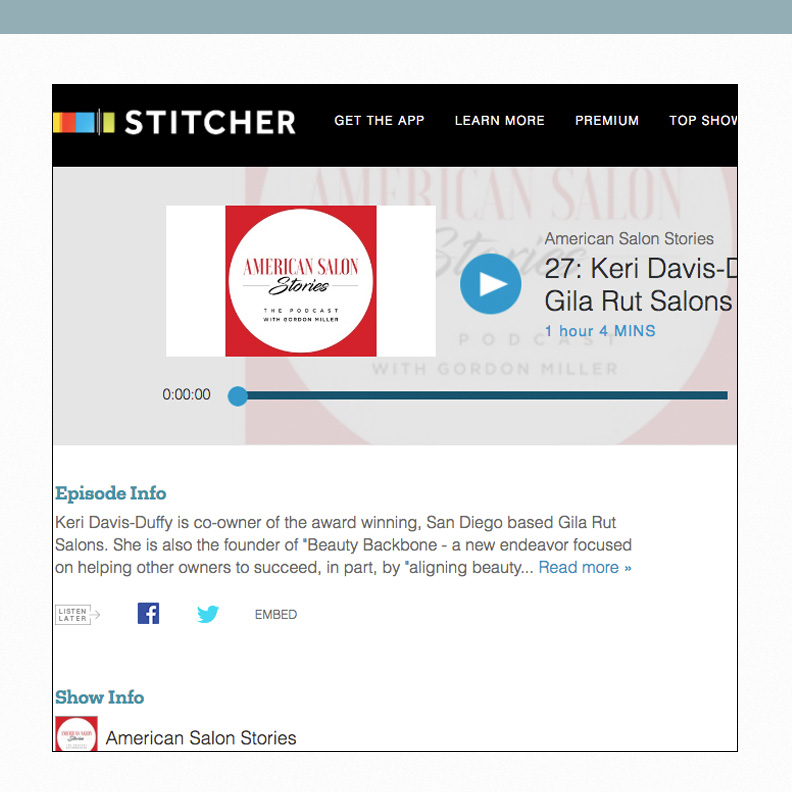 Stitcher Article